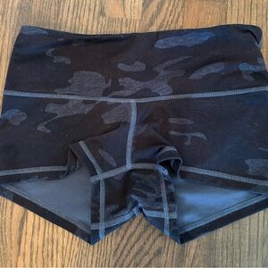Lululemon Athletica Blue Camo Boogie Shorts